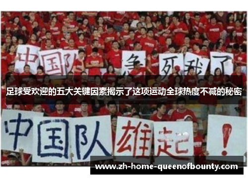 足球受欢迎的五大关键因素揭示了这项运动全球热度不减的秘密