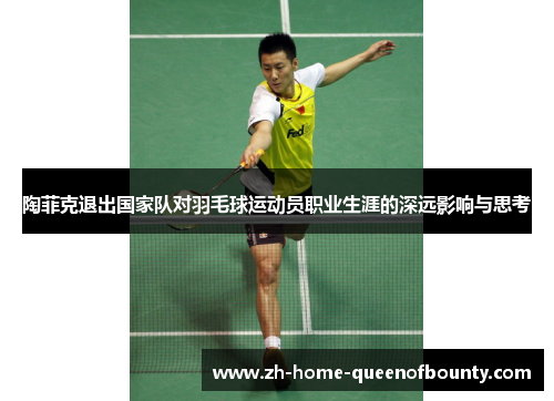 陶菲克退出国家队对羽毛球运动员职业生涯的深远影响与思考